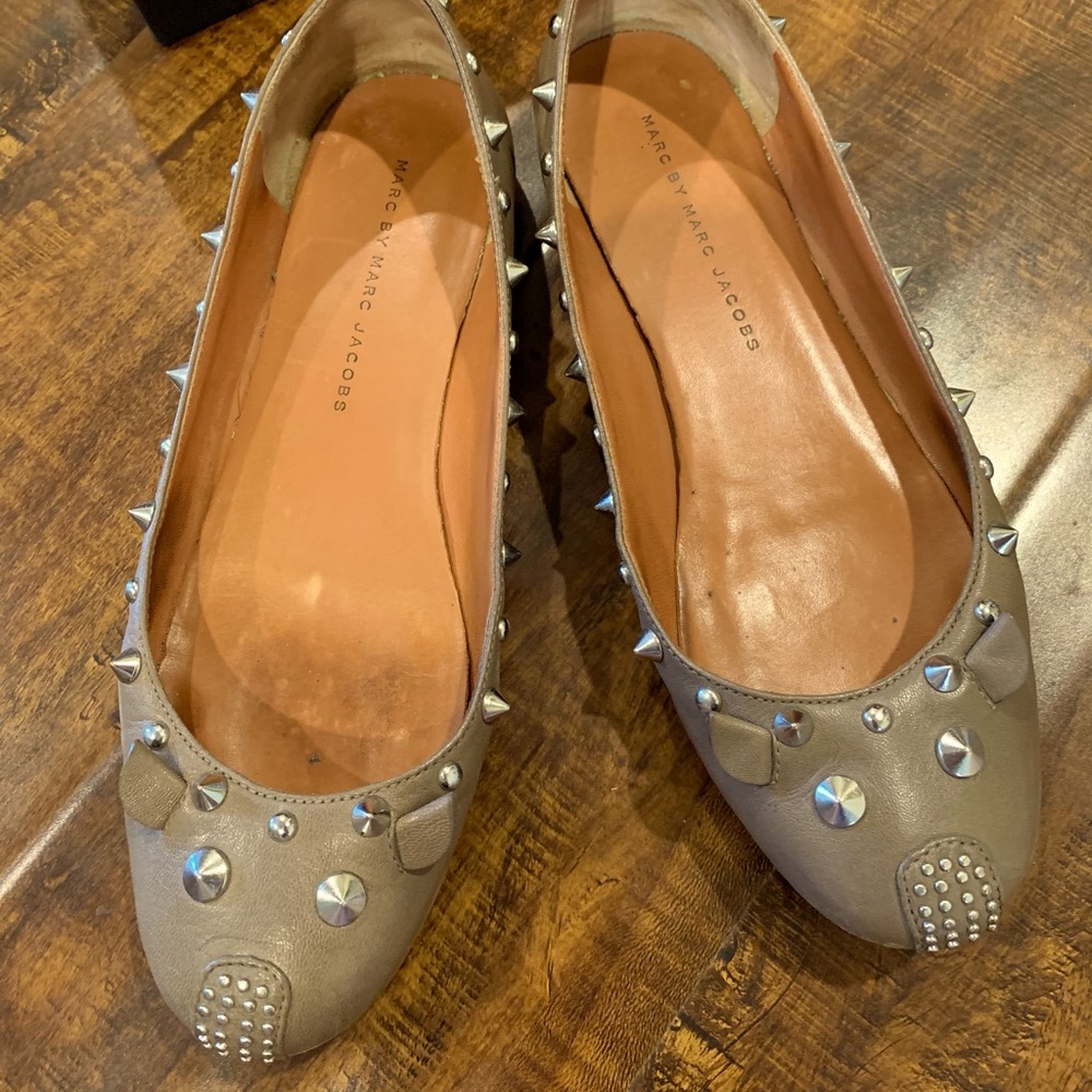 Marc By Marc Jacobs Studded Mouse Ballet Flats